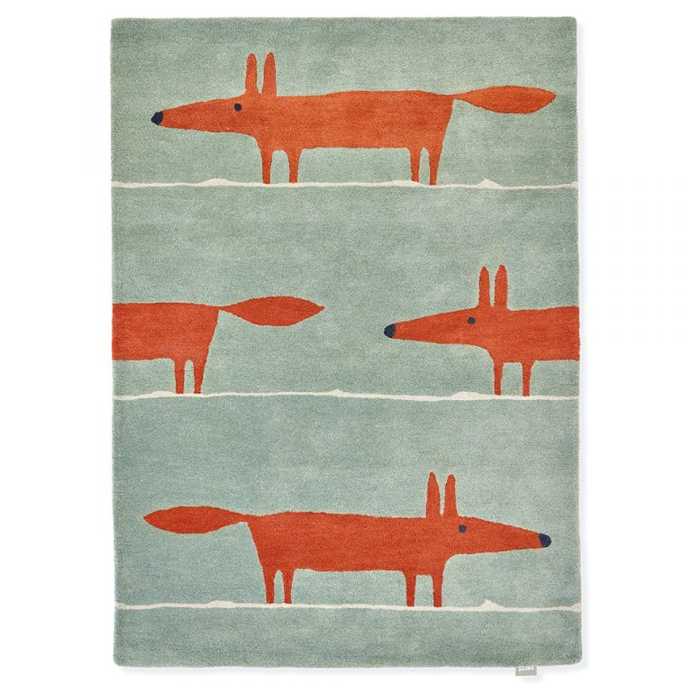 Ковёр Mr Fox Mint/Poppy 25313 — Scion