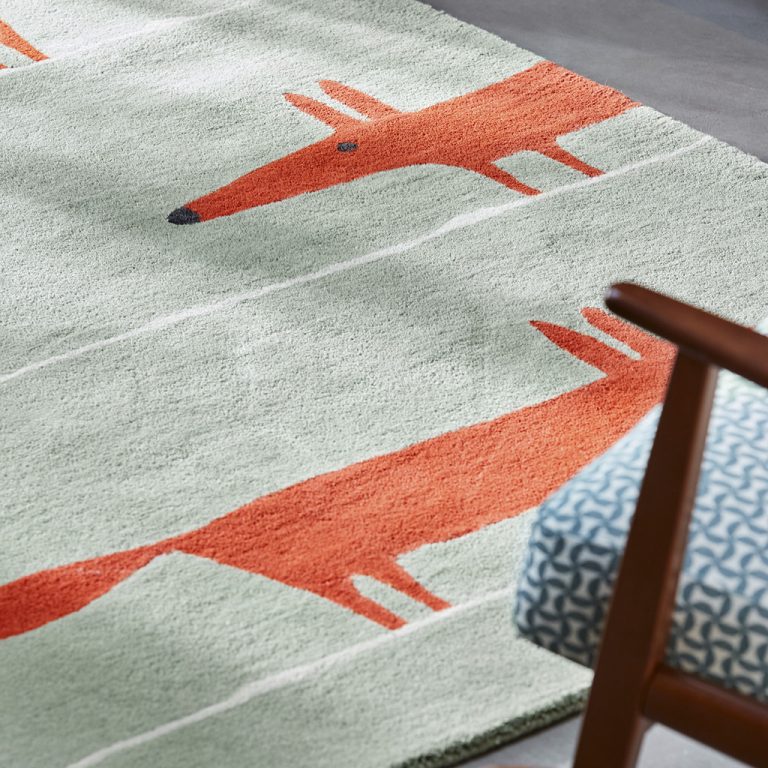 Ковёр Mr Fox Mint/Poppy 25313 — Scion