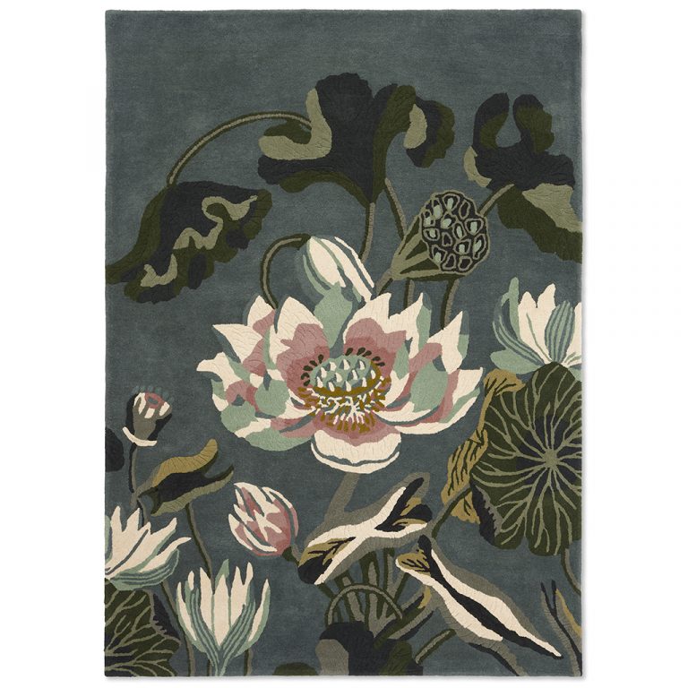 Ковёр Waterlily Midnight Pond 38608 — Wedgwood