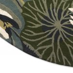 Ковёр Waterlily Midnight Pond Round 38608 — Wedgwood