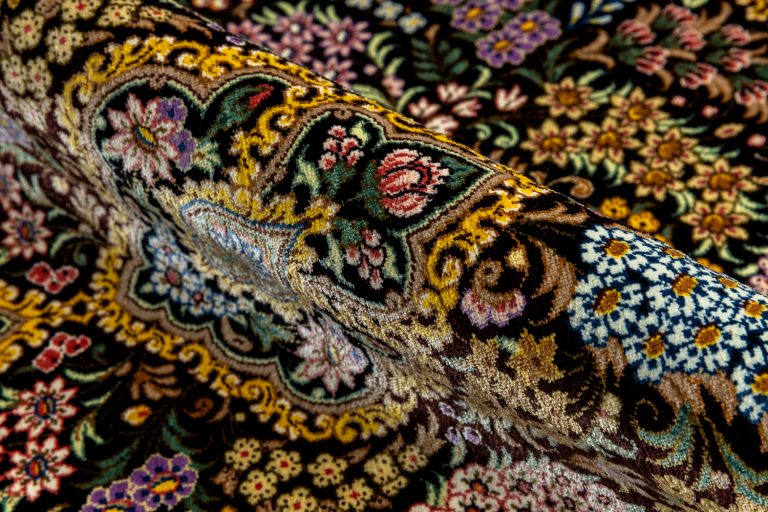 Ковёр ручной работы (Иран), шёлк QOM (FARCO)