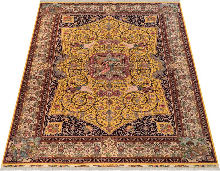 Ковёр ручной работы (Иран), шерсть TABRIZ 40 (MOURO INTERTRADE)