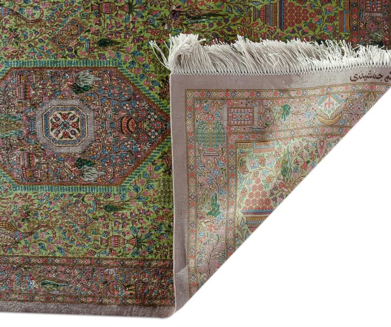 Ковёр ручной работы (Иран), шёлк QOM (MOURO INTERTRADE)