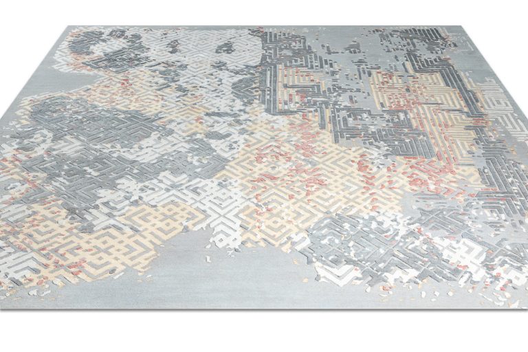 Ковёр ручной работы (Индия), шерсть ABSTRACT GEOMETRIC (ORIENT CARPETS)