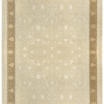 Ковёр ручной работы (Индия), шерсть KING OF AGRA (RAJPUT CARPETS)  - 72x136x8 (RAJ14_R_RO8-CRE-GLD)