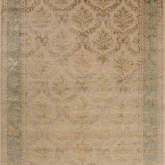 Ковёр ручной работы (Индия), шерсть KING OF AGRA (RAJPUT CARPETS)  - 284x388x8 (RAJ14_R_AL.NO68-CRE-NGRN CP-10)