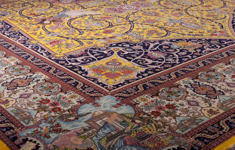 Ковёр ручной работы (Иран), шерсть TABRIZ 40 (MOURO INTERTRADE)