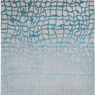 Ковёр из полиэфирного шёлка Бельгия MAD MEN (LOUIS DE POORTERE) - 200x280x (MADM_M_9203-BLUE-MARINE)