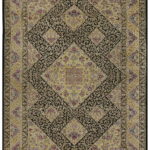 Ковёр ручной работы (Иран), шёлк QOM (FARCO)  - 200x295x3 (QOM_IR_9-565-Faani-IR)