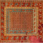 Ковёр ручной работы (Турция), шерсть WOVEN LEGENDS (OZ KENT)  - 222x235x4 (PAZIRIK-285615_WOV/R/2900-2-869-99U#)