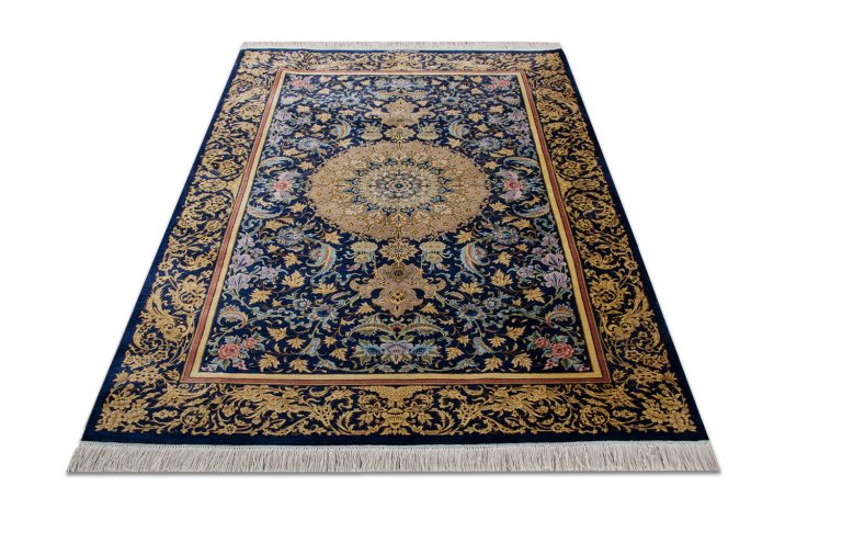 Ковёр ручной работы (Иран), шёлк QOM (MOURO INTERTRADE)