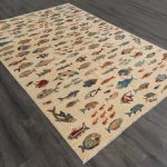 Ковёр ручной работы (Пакистан), шерсть FISH (ORITOP GmbH)