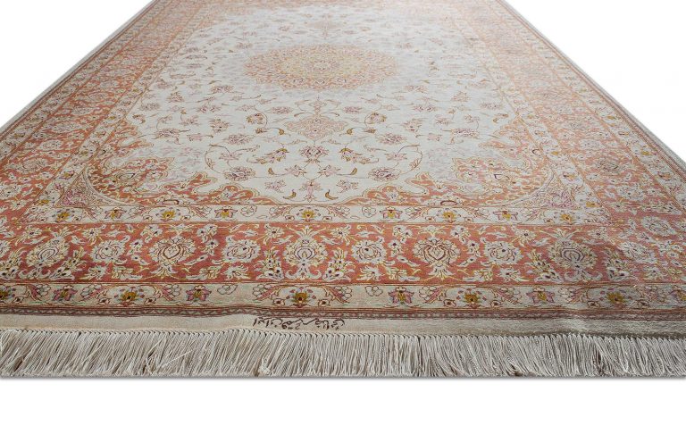 Ковёр ручной работы (Иран), шёлк QOM (MOURO INTERTRADE)