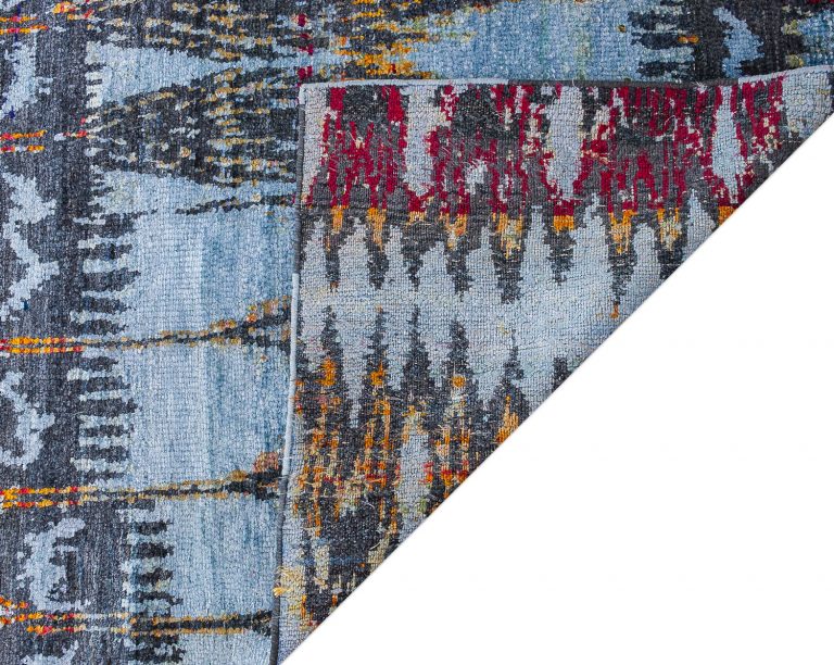 Ковёр ручной работы (Индия), бамбуковый шёлк SILK IKAT (ASHOKA CREATIONS)