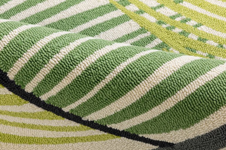 Ковёр Manila Leaf Botanical Green 446107 — SANDERSON