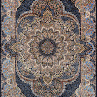 Ковёр из шёлка Турция QUM-L (MILAT) - 240x340x5 (56621)