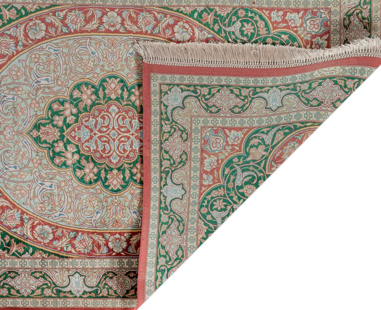 Ковёр ручной работы (Иран), шёлк QOM (MOURO INTERTRADE)