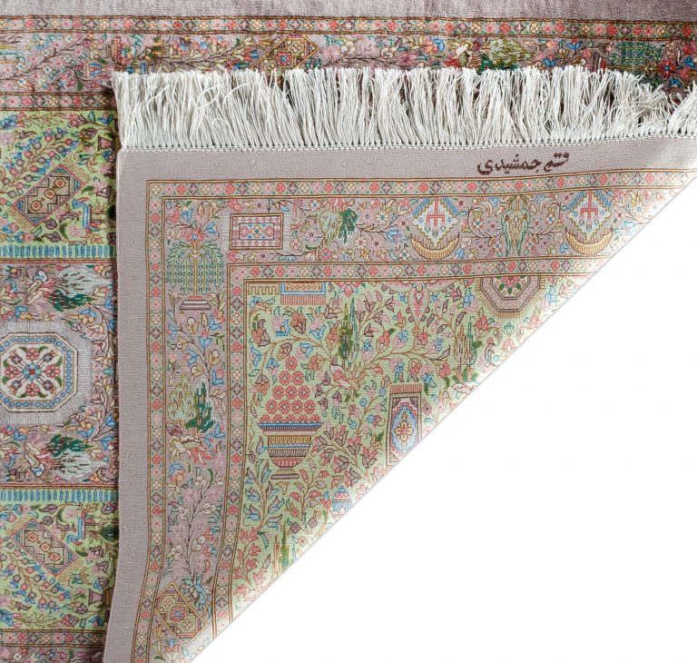 Ковёр ручной работы (Иран), шёлк QOM (MOURO INTERTRADE)