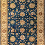 Ковёр ручной работы (Индия), шерсть GAZNI D (DIAMOND CARPETS)  - 274x372x6 (GAZND_R_ZIGLER-DBLU-HON)