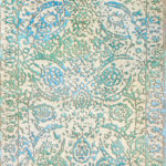 Ковёр из шерсти Иран COVENT GARDEN (Shahrokh)  - 169x228x10 (COV_M_LILIA-WATER BLUE)