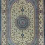 Ковёр ручной работы (Иран), шёлк QOM (FARCO)  - 200x295x3 (QOM_IR_9-461-IR)