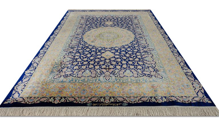 Ковёр ручной работы (Иран), шёлк QOM (MOURO INTERTRADE)