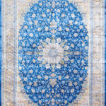 Ковёр из шёлка Иран MASTERPIECE QUM (SPERLOUS CARPETS)  - 200x300x5 (MAQU_M_054-22-Katrin-1540-BLUE)