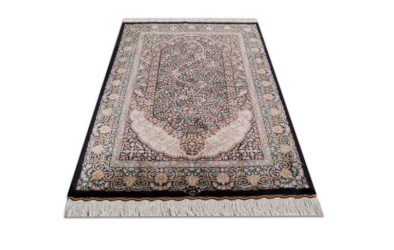 Ковёр ручной работы (Иран), шёлк QOM (MOURO INTERTRADE)
