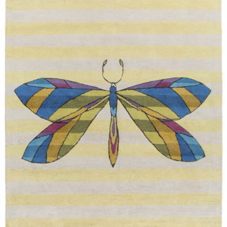 Ковёр ручной набивки (Индия), хлопок HAPPY DAY (MARWAR) - 200x300x10 (HAP_RN_GNQ-5F-YELL)