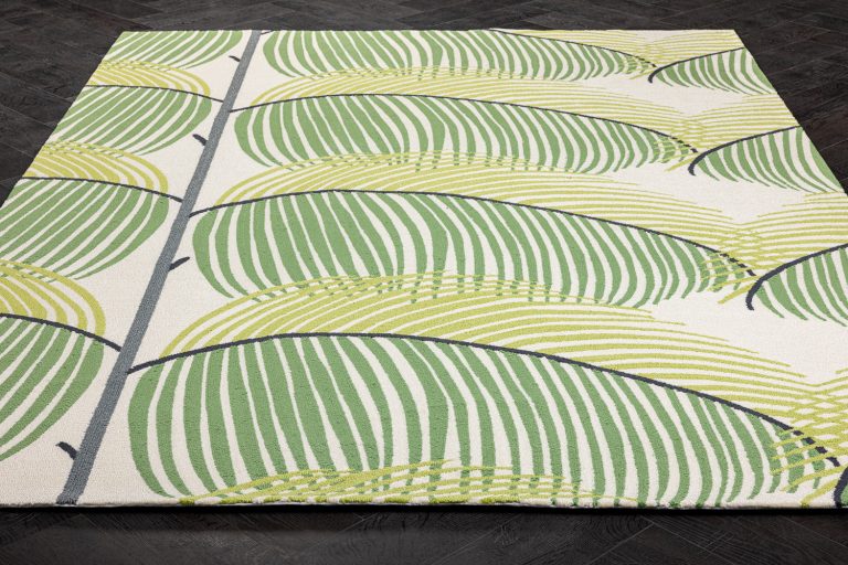 Ковёр Manila Leaf Botanical Green 446107 — SANDERSON
