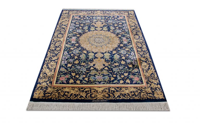 Ковёр ручной работы (Иран), шёлк QOM (MOURO INTERTRADE)