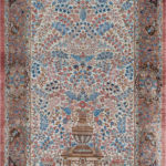 Ковёр ручной работы (Иран), шёлк QOM (MOURO INTERTRADE)  - 75x115x3 (QOM_IR_12-621/S-IR)