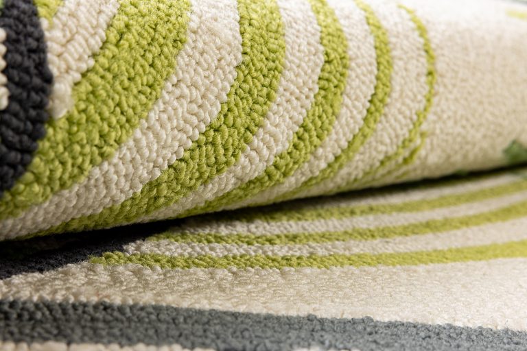Ковёр Manila Leaf Botanical Green 446107 — SANDERSON