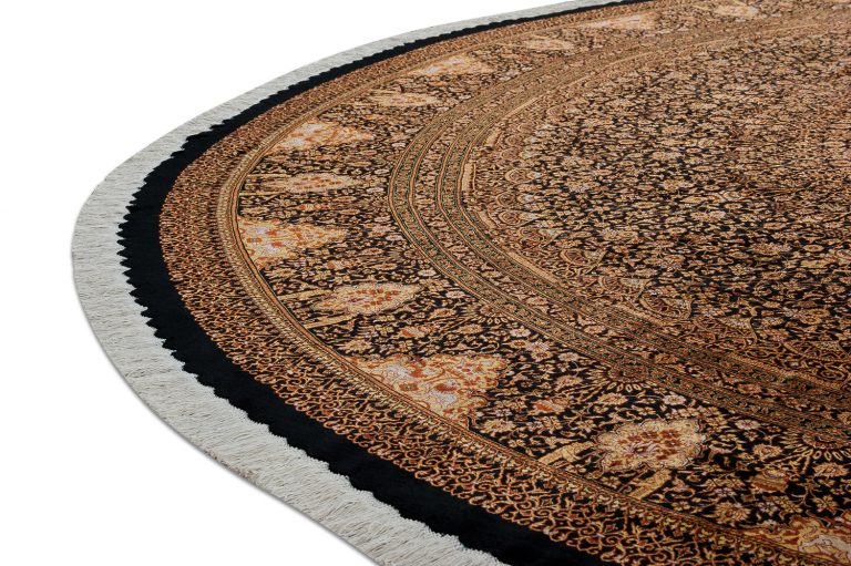 Ковёр ручной работы (Иран), шёлк QOM (MOURO INTERTRADE)