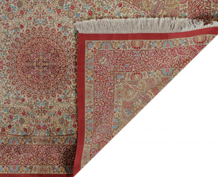 Ковёр ручной работы (Иран), шёлк QOM (MOURO INTERTRADE)