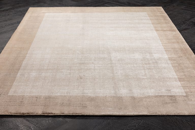Ковёр ручной набивки (Индия), арт-шёлк BLADE BORDER RUG (TULSI)