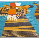 Ковёр ручной работы (Индия), хлопок ARCTIC KILIM (EAST WEST TRADING)