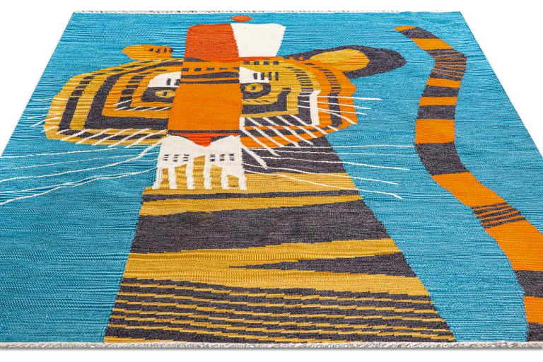 Ковёр ручной работы (Индия), хлопок ARCTIC KILIM (EAST WEST TRADING)