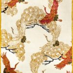 Ковёр ручной набивки (Индия), шерсть WENDY COLLECTION (BALLACK CARPETS)  - 152x244x10 (WNC_RN_CRANES IN TREES)
