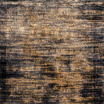 Ковёр из полиэстера Турция DALI (BALAT)  - 280x390x6 (DAL_M_8624D-BLACK-ORANGE)