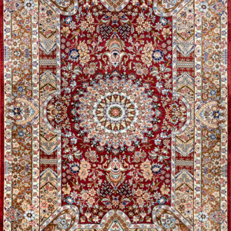 Ковёр ручной работы (Иран), шёлк QUM MM IR (MOURO INTERTRADE)  - 80x125x3 (QUM_IR_14-106/S-IR)