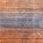 Ковёр из полиэфирного шёлка Турция MYSTIC (ART DIS TIC.LTD.STI.)  - 200x290x5 (MYST_M_0569A-GREY-ORANGE)