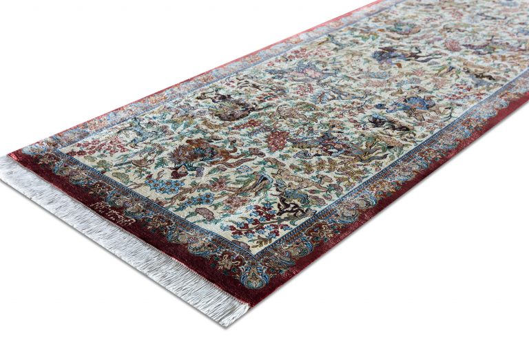 Ковёр ручной работы (Иран), шёлк QOM (MOURO INTERTRADE)