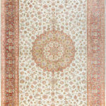 Ковёр ручной работы (Иран), шёлк QUM MM IR (MOURO INTERTRADE)  - 250x350x3 (QUM_IR_12-125-IR)