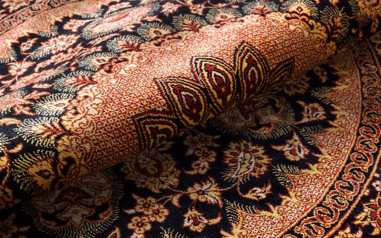 Ковёр ручной работы (Иран), шёлк QOM (MOURO INTERTRADE)