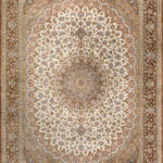 Ковёр ручной работы (Иран), шёлк QUM MM IR (MOURO INTERTRADE)  - 300x400x3 (QUM_IR_12-457-IR)