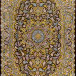 Ковёр ручной работы (Иран), шёлк QOM (FARCO)  - 135x205x3 (QOM_IR_14-263-IR)