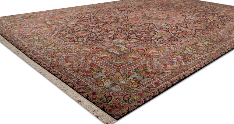Ковёр ручной работы (Иран), шерсть TABRIZ 40 (MOURO INTERTRADE)