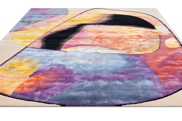 Ковёр ручной набивки (Китай), шерсть MOLECULE (BEIJING)