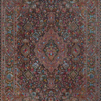 Ковёр ручной работы (Иран), шерсть TABRIZ 40 (MOURO INTERTRADE)  - 410x615x4 (T40_IR_12-55-IR)